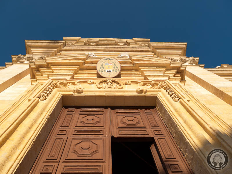 Portal der Kirche in der Zitadelle von Victoria (Rabat)