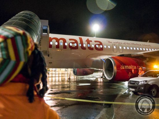 Anreise mit Air Malta