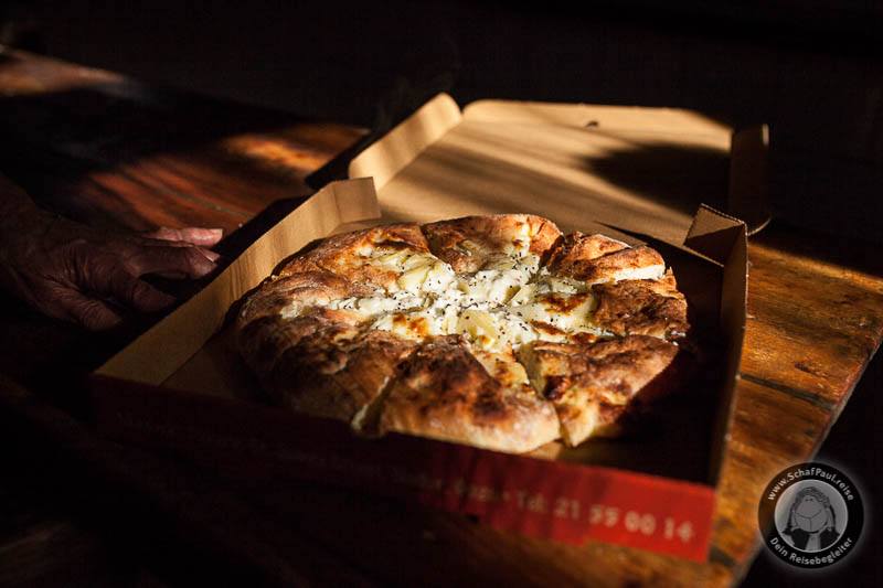 Ftira - traditionelle Pizza von Gozo